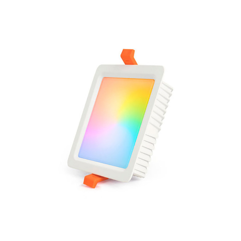 MiBoxer LED Downlight Square 9W RGB+CCT